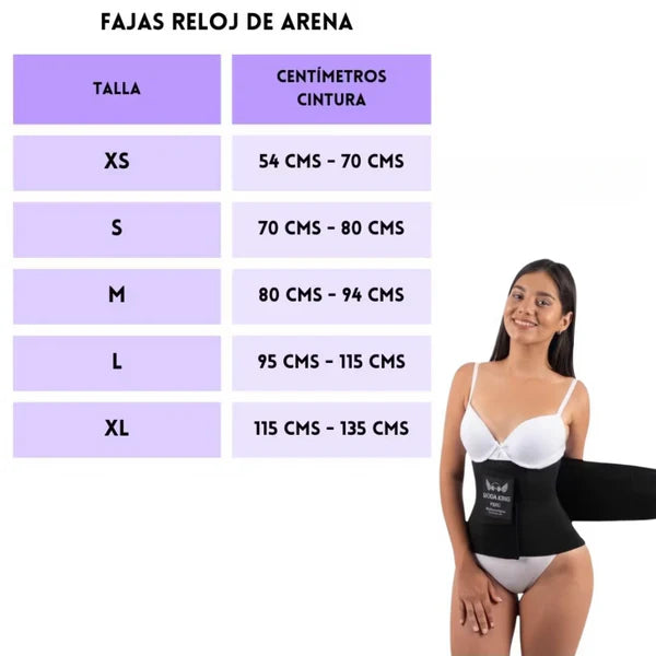 ¡Faja Cinturilla Reloj de Arena Reductora! ⏳🔥 Moldea tu Figura al Instante 💃 Oferta de Otoño + Envío Gratis 🍂🚚 ¡Luce la Cintura que Siempre Soñaste! (COLOR SE ENVÍA AL AZAR, ENTRE BEIGE Y NEGRO)