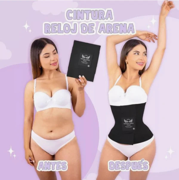 ¡Faja Cinturilla Reloj de Arena Reductora! ⏳🔥 Moldea tu Figura al Instante 💃 Oferta de Otoño + Envío Gratis 🍂🚚 ¡Luce la Cintura que Siempre Soñaste! (COLOR SE ENVÍA AL AZAR, ENTRE BEIGE Y NEGRO)