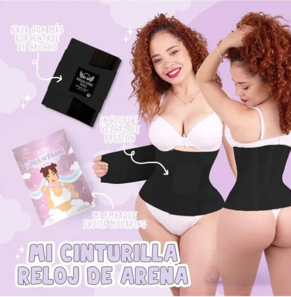 ¡Faja Cinturilla Reloj de Arena Reductora! ⏳🔥 Moldea tu Figura al Instante 💃 Oferta de Otoño + Envío Gratis 🍂🚚 ¡Luce la Cintura que Siempre Soñaste! (COLOR SE ENVÍA AL AZAR, ENTRE BEIGE Y NEGRO)